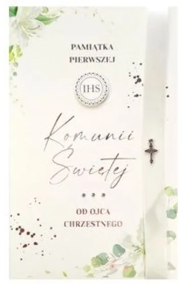 Armin Style Karnet Komunia Ojciec chrzestny LUX-56