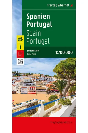 Mapa Hiszpania Portugalia 1:700 000