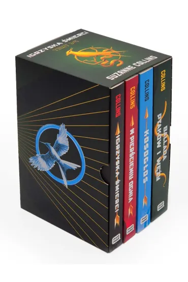 Pakiet: Igrzyska �mierci. Tomy 1-4 - Suzanne Collins