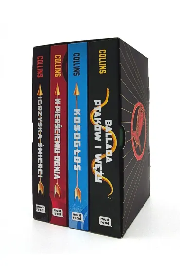 Pakiet: Igrzyska �mierci. Tomy 1-4 - Suzanne Collins