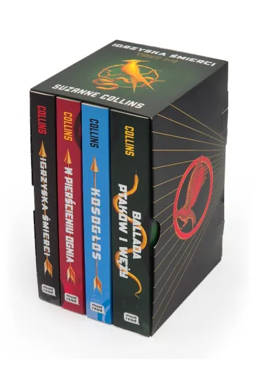 Pakiet: Igrzyska mierci. Tomy 1-4 - Suzanne Collins
