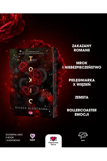 Toxic (barwione brzegi) - Nicole Blanchard