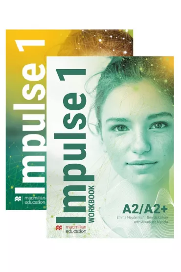 Pakiet Impulse 1: Ksi��ka ucznia papierowa + Zeszyt �wicze� + dost�py do wersji cyfrowych + On-the-Go Practice w aplikacji MEE. Poziom A2/A2+ - Arkadiusz M�dela, Emma Heyderman, Ben Goldstein, Gill Holley, Kate Pickering, Marta Inglot