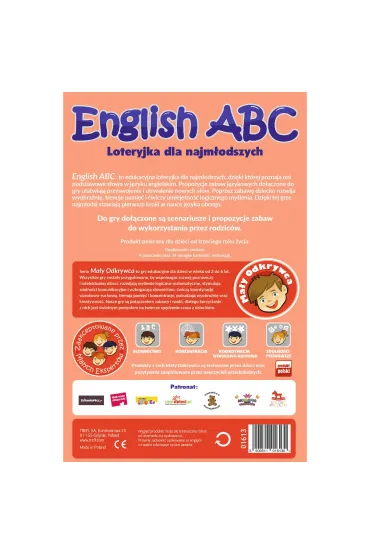 Gra English ABC. Ma�y odkrywca
