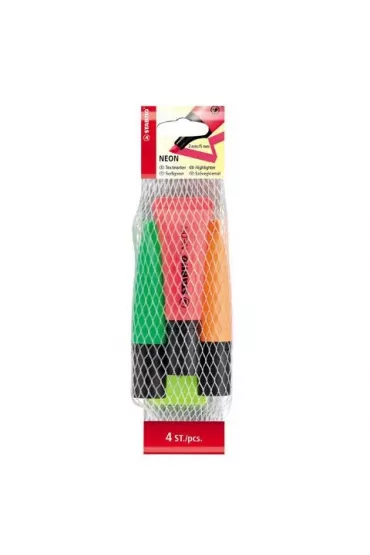 Stabilo Zakre�lacz Neon 4 szt.