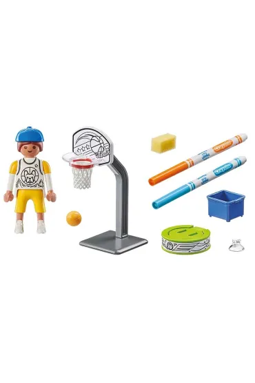 Playmobil Color Skater z pi�k� do koszyk�wki 71516