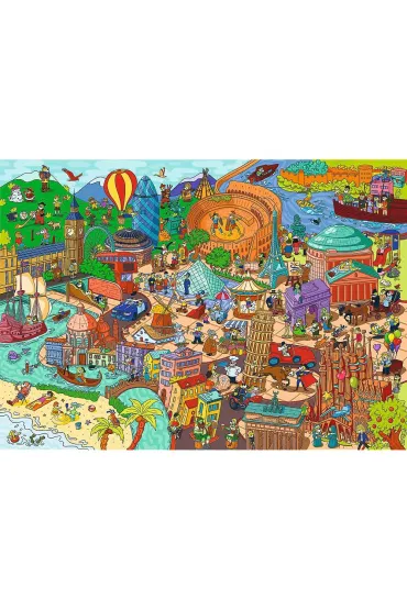 Puzzle 500 el. Spy Guy Europa Trefl