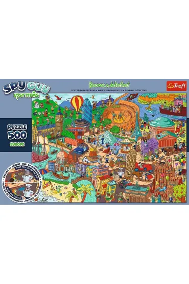 Puzzle 500 el. Spy Guy Europa Trefl