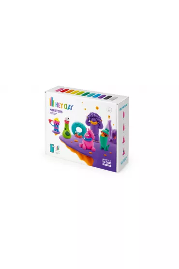 Hey Clay - Zestaw Potwory 15 el. Tm Toys