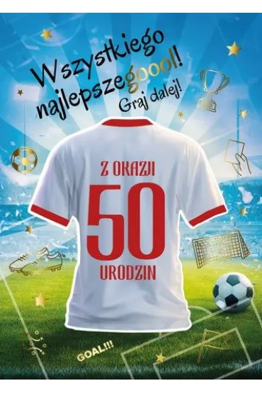 Armin Style KARNET URODZINY 50 B6 Z KOP AS GM-1343 FOL