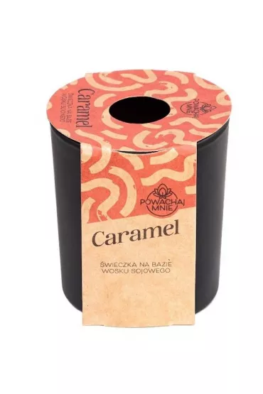 �wieczka sojowa Pow�chaj mnie Caramel czarna 130 ml
