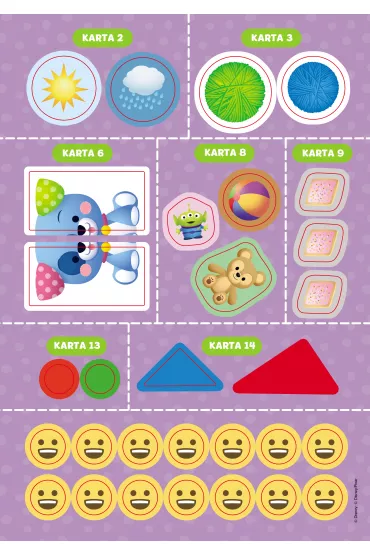 Disney maluch. Karty pracy malucha