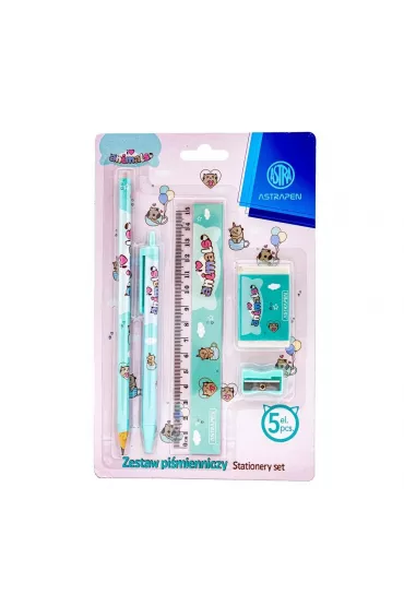 Zestaw pi�mienniczy 5el Animals ASTRA