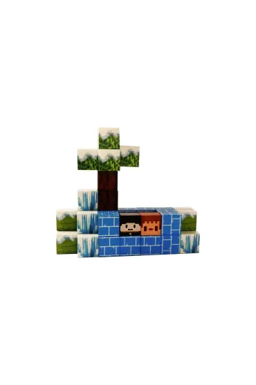 Klocki magnetyczne 100el