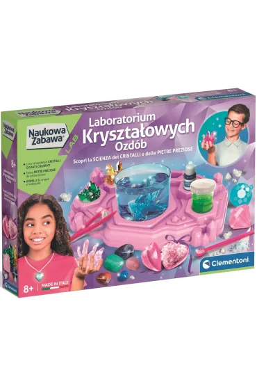 Laboratorium krzysta�owych ozd�b Clementoni