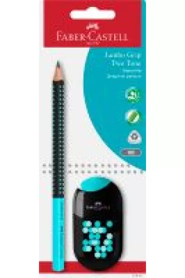 Faber-Castell Zestaw o��wek + temper�wka z gumk�