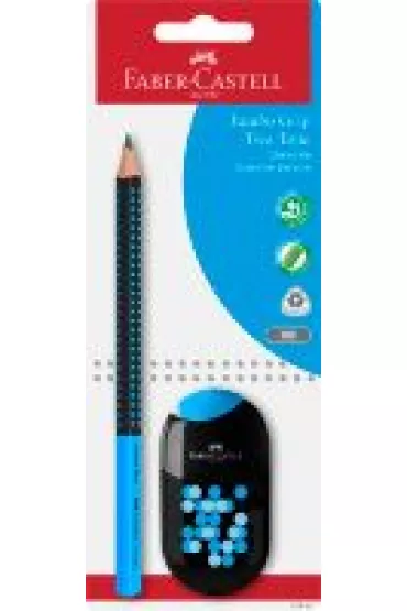 Faber-Castell Zestaw o��wek + temper�wka z gumk�