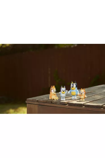 Bluey Figurki 4Pak Rodzinka