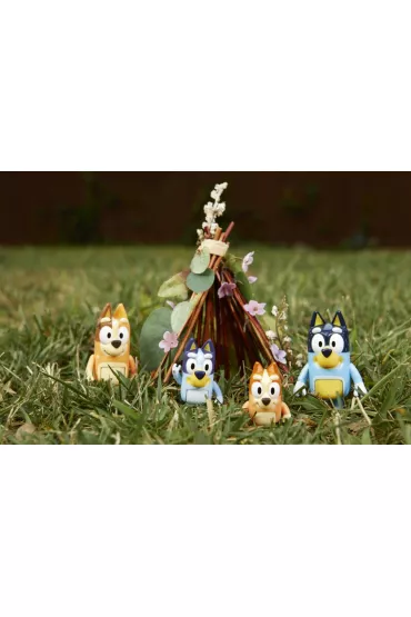 Bluey Figurki 4Pak Rodzinka