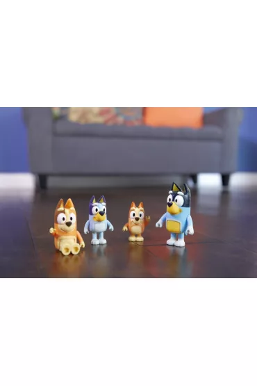 Bluey Figurki 4Pak Rodzinka