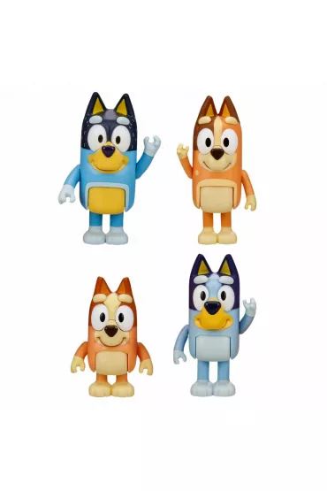 Bluey Figurki 4Pak Rodzinka