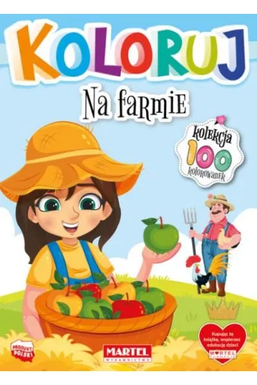 Na farmie. Koloruj