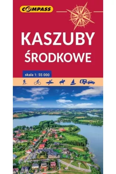 Kaszuby �rodkowe mapa skala 1 : 55 000