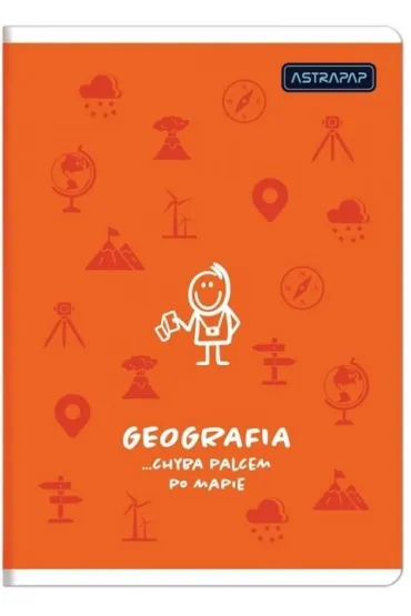 Astra Zeszyt tematyczny A5 Geografia kratka 60 kartek