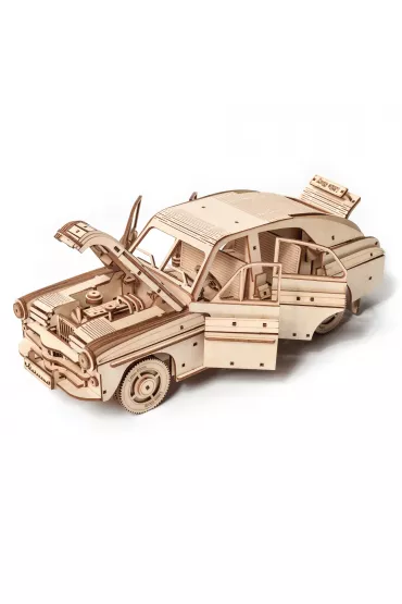 Robotime Little Story Drewniane Puzzle Model 3D - FSO Warszawa