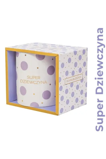 Be-Happy Gifts Kubek prezentowy Super Dziewczyna