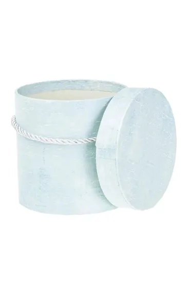 Pude�ko Flower Box jasnoniebieski ROZETTE