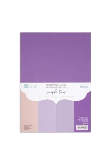 Dalprint Zestaw papier�w A4 20 arkuszy Purple tones 220g