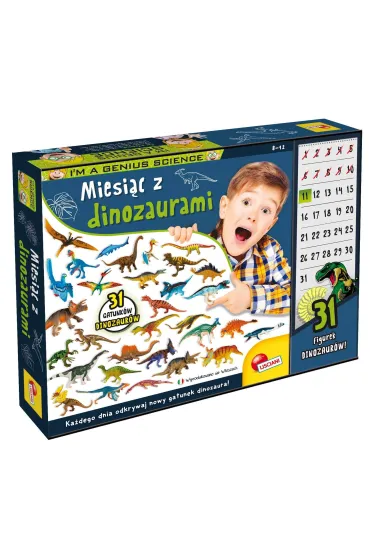 Lisciani i"m a genius miesi�c z dinozaurami - 304-pl107506