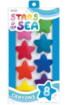 Ooly Kredki Gwiazdy Oceanu Stars Of The Sea 8 kolorw