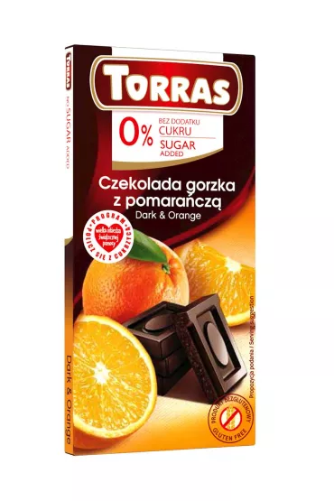 Torras Czekolada gorzka z pomara�cz� 75 g