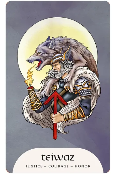 Rune Magic, karty do wr�enia - Giulia Manzi