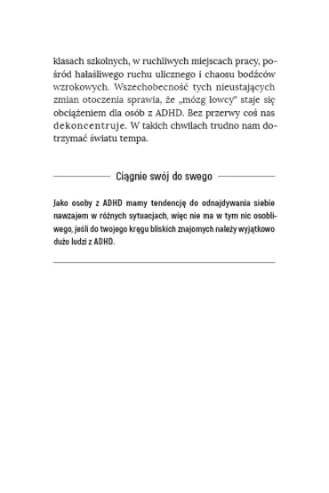 ADHD. M�zg �owcy i inne supermoce - Kristin Leer