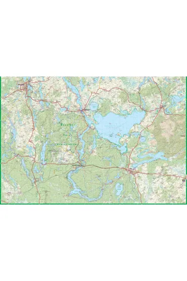 see you! In? Mapa turystyczna Wielkie Jeziora Mazurskie 1:60 000