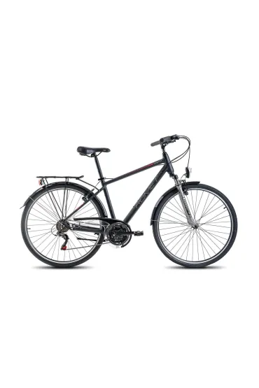 Romet Rower trekkingowy WAGANT 3 (0) SPECIAL 2024 czarno-czerwony 23 XL