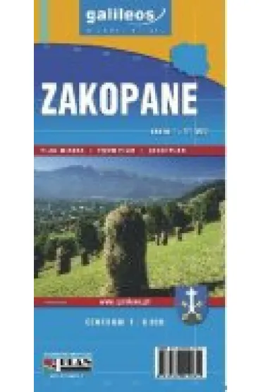 Zakopane. Plan miasta