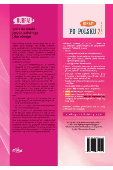 HURRA!!! PO POLSKU 2 Podr�cznik studenta + mp3. Nowa Edycja. II wyd. - Agnieszka Jasi�ska, Agnieszka Dixon