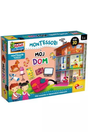 Zabawa i edukacja. M�j dom Lisciani