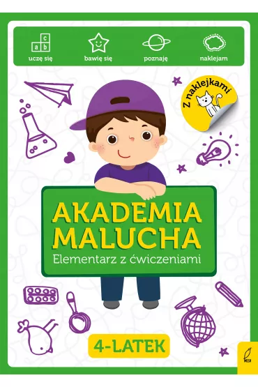 Elementarz z �wiczeniami 4-latek. Akademia Malucha