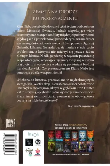 eBook Przeznaczenie Klanu Nieba. Wojownicy. Superedycja. Tom 5 mobi epub - Erin Hunter
