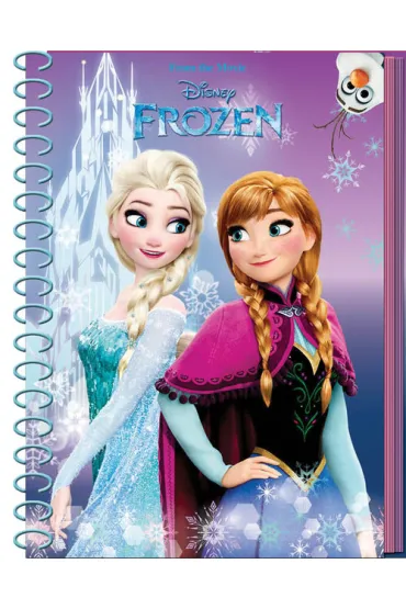 Kraina Lodu Ko�onotatnik na gumke A6 Frozen