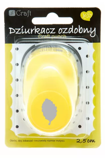 Dalprint Dziurkacz ozdobny do papieru brzoza 2.5cm