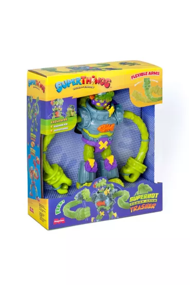 SuperThings Playset SuperBot Power ArmsTrasher Magic Box