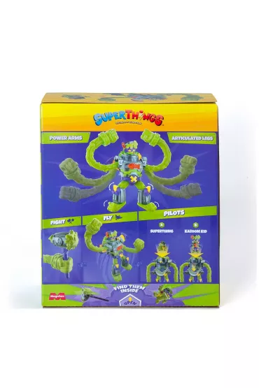 SuperThings Playset SuperBot Power ArmsTrasher Magic Box