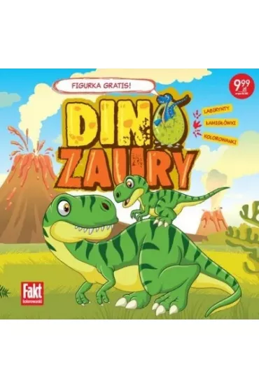 Fakt kolorowanki. Dinozaury