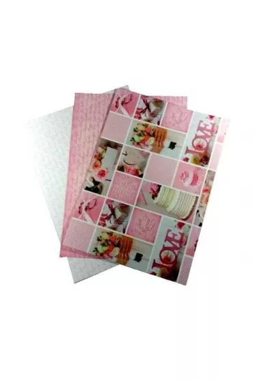 Galeria Hobby Karton motywy �lubne mix 300g, 24x34cm 3 szt.